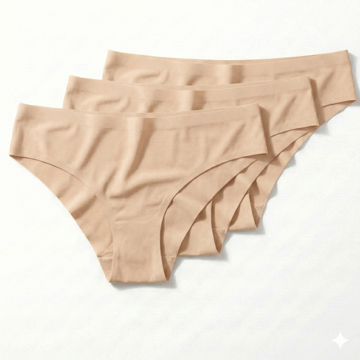 (Pack 3) Seamless Knickers Invisible Comfort